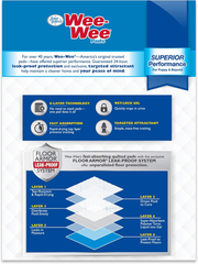 Four Paws Wee-Wee Superior Performance Dog Pee Pads 1ea/22" X 23"