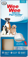 Four Paws Wee-Wee Silicone Pee Pad Holder for Dogs & Puppies, Washable Dog Housebreaking Potty Training Floor Protection