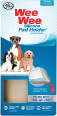 Four Paws Wee-Wee Silicone Pee Pad Holder for Dogs & Puppies, Washable Dog Housebreaking Potty Training Floor Protection