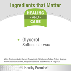 Four Paws Healthy Promise Grooming Soothing Pet Ear Wash Cleaner for Dogs and Cats, Odor Reducing & Itch Relief