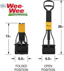 Wee-Wee Dog Waste Fold-Away Pooper Scooper