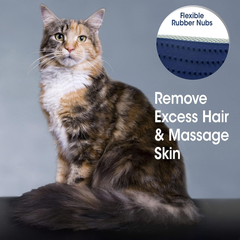 Four Paws Magic Coat Professional Series Love Glove Silicone Cat Grooming Mitt, Deshedding & Dematting