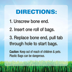 Four Paws Wee-Wee Outdoor Dog Waste Bag Dispenser with Heavy Duty Waste 30 count Bag