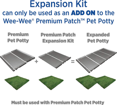 Four Paws Wee-Wee Premium Patch Dog Housebreaking Potty Training Floor Protection System Expansion Kit Add On