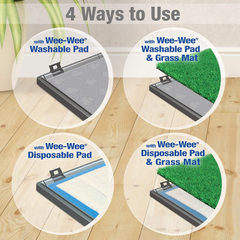 Four Paws Wee-Wee Premium Patch Dog Housebreaking Potty Training Floor Protection System Expansion Kit Add On