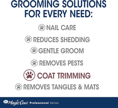 Four Paws Magic Coat Professional Series Grooming Brushes for Dogs & Cats l Trimmers, Nail Clippers, & Brushes Dog & Cat