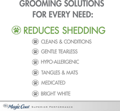 Four Paws Magic Coat Dog Shampoos for Dogs, Dog Grooming Supplies, Dog Bathing Supplies, Made in USA