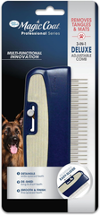 Four Paws Magic Coat Professional Series 3-in-1 Deluxe Adjustable Dog Comb, Grooming Supplies for Long & Short Haired Dogs