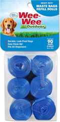 Four Paws Wee-Wee Outdoor Heavy Duty Dog Waste Bags Refill Rolls