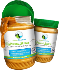 All-Natural Pawnut Butter for Dogs | Made in USA | Peanut & Flaxseed Blend
