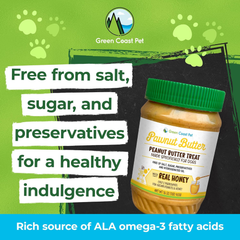 Pawnut Butter with Honey | Xylitol-Free | Made in USA