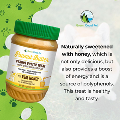 Pawnut Butter with Honey | Xylitol-Free | Made in USA