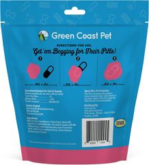 Pill-a-Pet Pill Wrap for Dogs Bacon Flavor | Made in USA | Probiotics