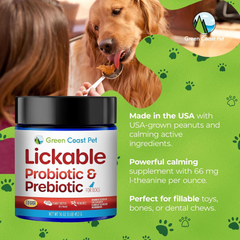 Lickable Actives Probiotic & Prebiotic Supplement for Dogs