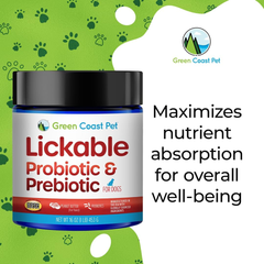 Lickable Actives Probiotic & Prebiotic Supplement for Dogs
