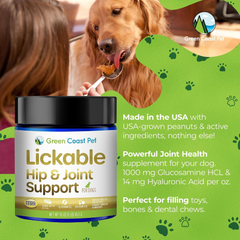 Lickable Actives (Hip/Joint & Discomfort Support) Supplement for Dogs