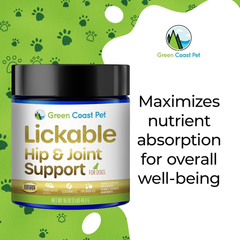 Lickable Actives (Hip/Joint & Discomfort Support) Supplement for Dogs