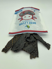 Beef Liver Crisps | Single Ingredient Air-Dried Dog Treats, High Protein, Low Calorie, Made in USA, Perfect for Training & Rewarding