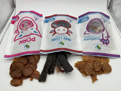 Beef Liver Crisps | Single Ingredient Air-Dried Dog Treats, High Protein, Low Calorie, Made in USA, Perfect for Training & Rewarding