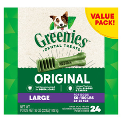 Greenies Treats for Dogs Mini Treat-Pak-Large