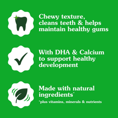 Greenies Puppy Regular Size Natural Dental Dog Treats