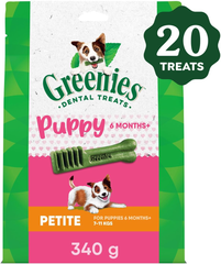 Greenies Puppy Petite Size Natural Dental Dog Treats