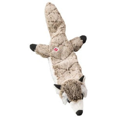 Skinneeez Extreme Quilted Raccoon - Durable, Stuffing Free Dog Toy with 4 Layers of Diamond Stitched Fabric & 2 Squeakers- Ideal for Medium and Large Aggressive Puppies and Dogs