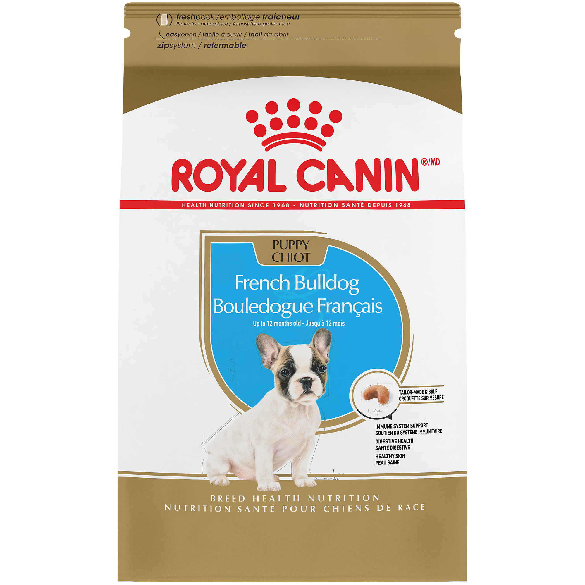 Royal Canin® Breed Health Nutrition® French Bulldog Puppy Dry Dog Food, 3 lb
