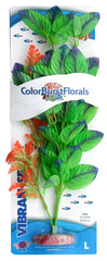 Blue Ribbon Pet Products Colorburst Florals Betta Silk Aquarium Plant Large