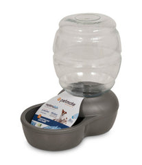 Petmate Replendish Automatic Gravity Waterer for Cats and Dogs, BPA-Free, No Batteries Required, Includes Charcoal Filter
