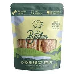 Beg & Barker Chicken Jerky for Dogs - Dog Training Treats - Natural Dog Treats Made in The USA - Grain Free, Diabetic-Friendly, High Protein, Sugar-Free