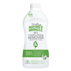 Nature's Miracle Simply Pet Stain and Odor Remover, Made with 86% Plant-Derived Surfactants, Multicolor