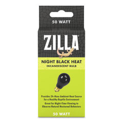 Zilla Night Time Black Light Incandescent Heat Bulb