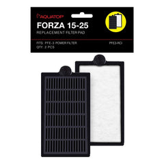 Aquatop Forza 45 GPH Power Filter Replacement – Great for Fresh & Saltwater – Advanced Filtration Design for Crystal Clear Water