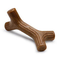 Benebone Bacon Stick Real Wood Durable Dog Chew Toy, Made in USA