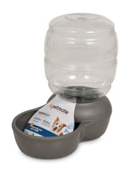 Petmate Replendish Automatic Gravity Waterer for Cats and Dogs, BPA-Free, No Batteries Required, Includes Charcoal Filter