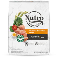Nutro Natural Choice Adult Dry Dog Food, Chicken and Brown Rice Recipe