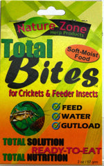 Nature Zone Total Bites for Crickets & Feeder Insects, Soft Moist Food