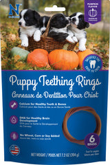 N-Bone Puppy Teething Ring Pumpkin Flavor