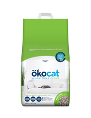 ökocat Dust Free Non-Clumping Paper Pellt Cat Litter, Unscented, 8 pounds - Natural Ingredients, Controls Odor, Dust Free, Great for Homes with Allergies, Postsurgical Needs