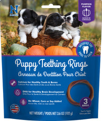 N-Bone Puppy Teething Ring Pumpkin Flavor