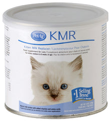 Pet-Ag KMR Kitten Milk Replacer Powder - Powdered Kitten Formula with Prebiotics, Probiotics & Vitamins for Kittens Newborn to Six Weeks Old - Easy to Digest