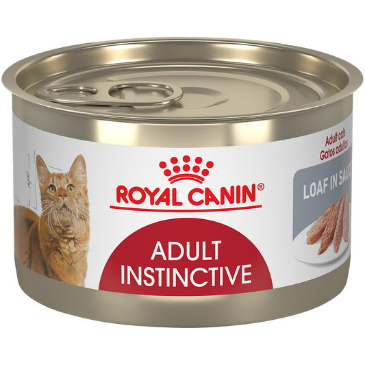 Royal Canin® Feline Health Nutrition Adult Instinctive Loaf In Sauce Canned Cat Food, 5.1 oz