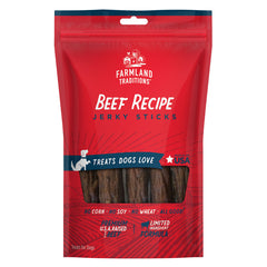 Farmland Traditions Beef Recipe Dog Jerky Sticks
