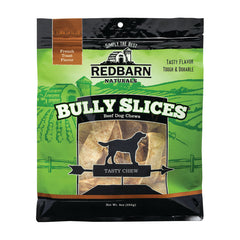 Redbarn Bully Slices for Dogs, Highly Palatable, Long-Lasting Natural Dental Treats with Functional Ingredients - French Toast 9 oz