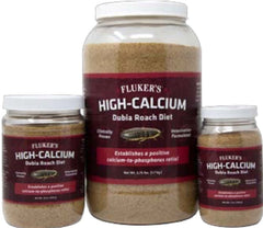 Fluker's High Calcium Dubia Roach Diet, Can Be Used as a Gut-Loading Food or Bedding