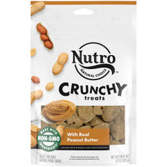 Nutro Crunchy Dog Treats with Real Peanut Butter