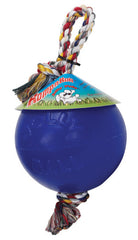 Jolly Pets Romp-N-Roll Ball Dog Toy Durable