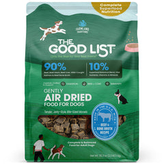 Farmland Traditions The Good List Air-Dried Dog Food, Premium Beef & Bone Broth for Dogs, Protein Rich & Grain-Free Nutrition