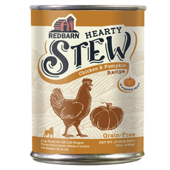 Redbarn Pet Products Hearty Stew All Life Stages Canned Dog Food Chicken & Pumpkin, 12pk/12 oz